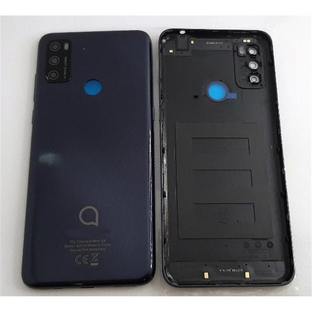 Tapa trasera o tapa bateria azul oscuro para Alcatel 1S 2021 6025 