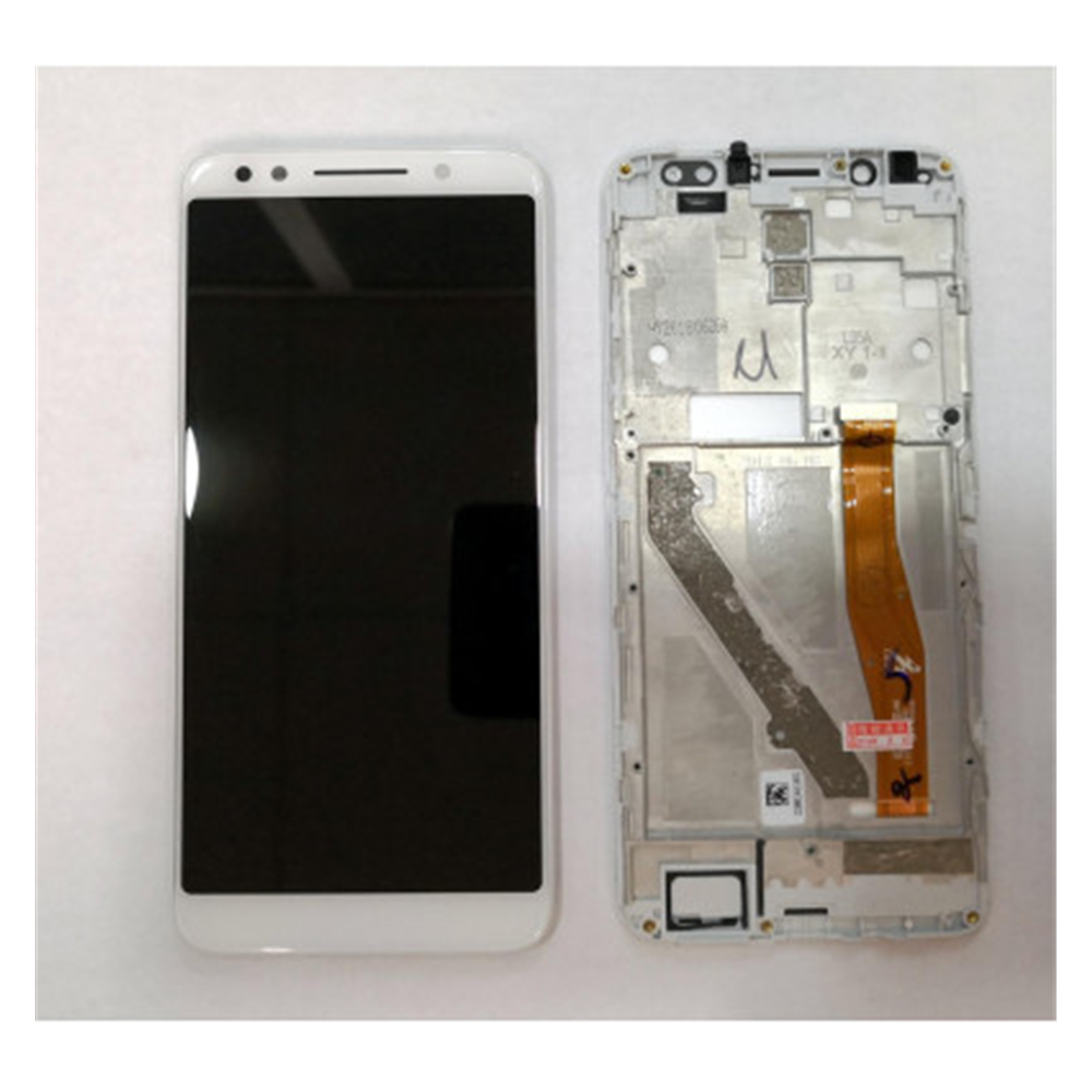 Pantalla lcd para Alcatel 3X 5058Y mas tactil blanco mas marco blanco