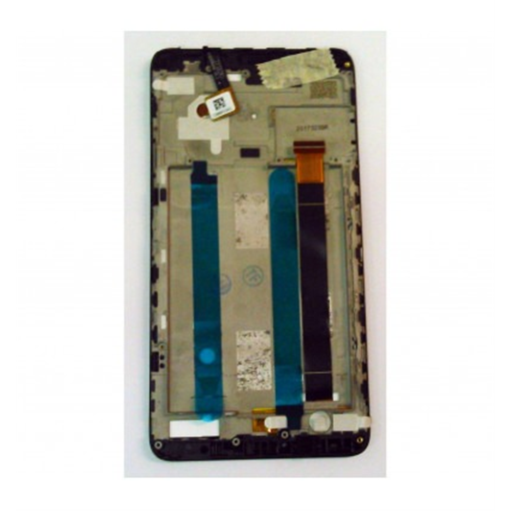 Alcatel Pop 4 4G 7070 OT7070 pantalla lcd + táctil negro + marco premium