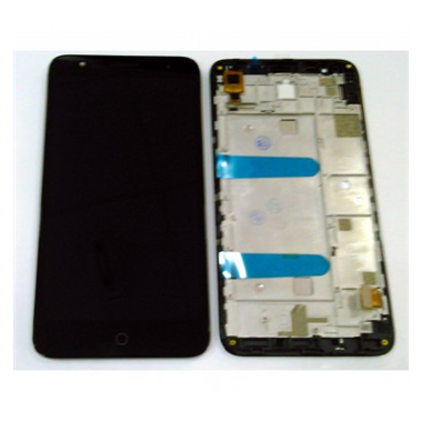 Alcatel one Pop 4+ OT-5056 5056D pantalla lcd + tactil negro + marco premium