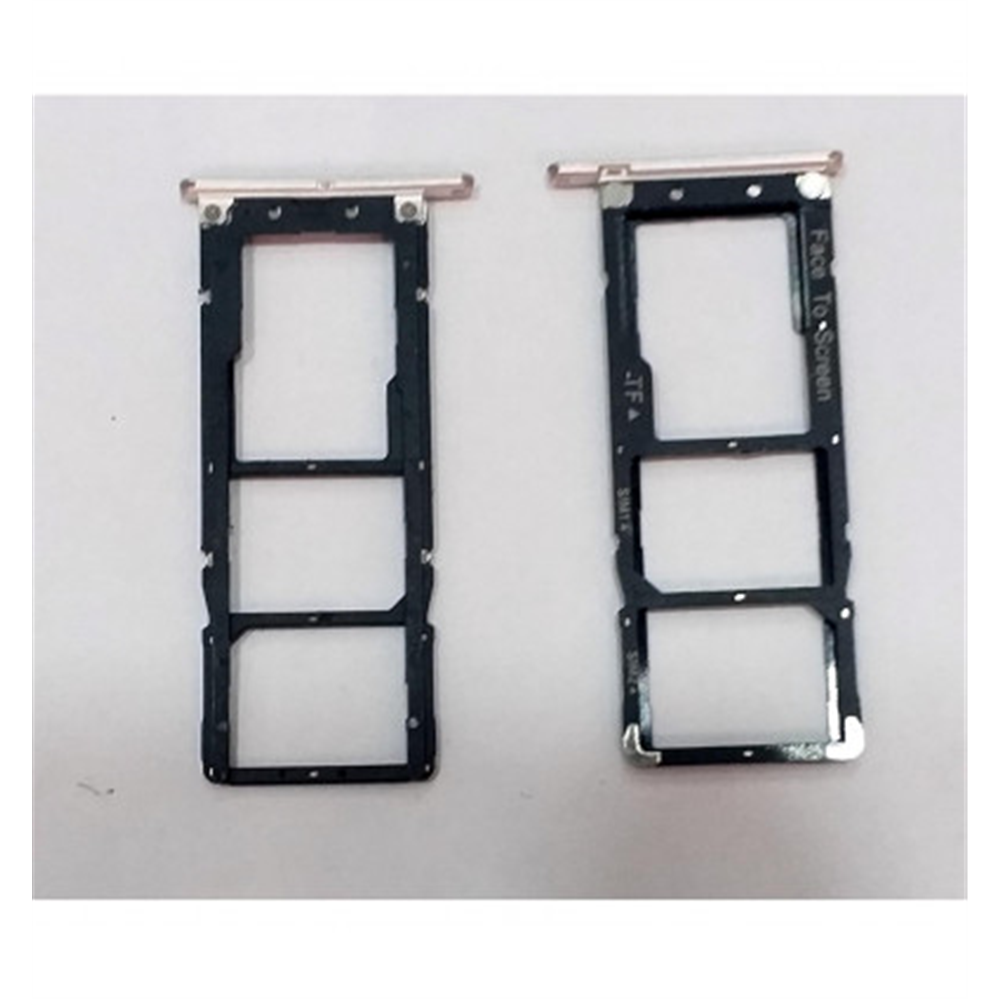 Soporte o bandeja sim dorada para Asus Zenfone 4 Max ZC520KL