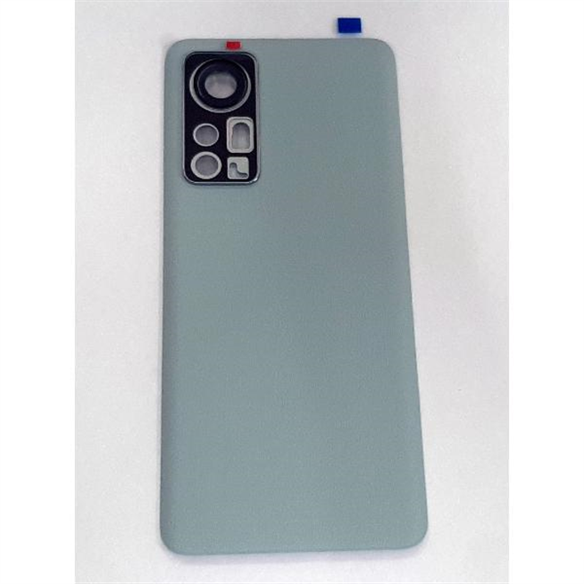 Tapa trasera o tapa bateria verde para Xiaomi 12 5G mas cubierta camara