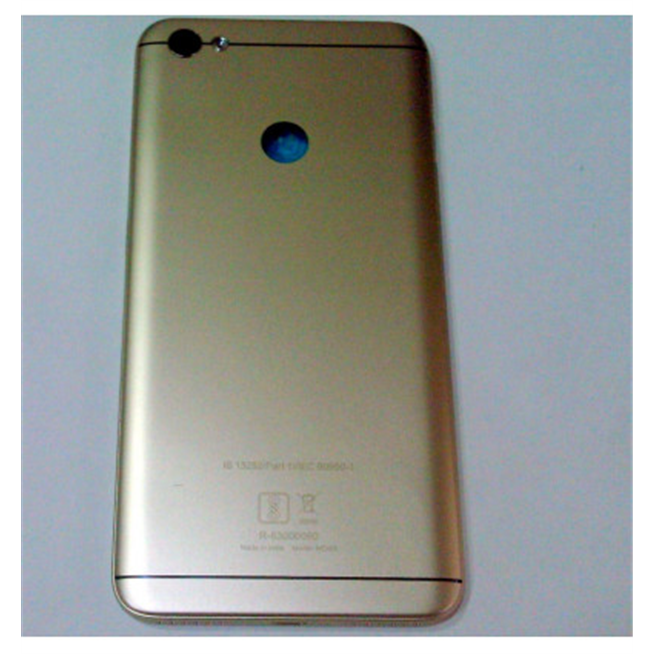 tapa trasera o tapa bateria dorada para XIAOMI REDMI NOTE 5A PRIME mas lente camara calidad premium