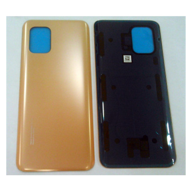 Tapa trasera o tapa bateria dorada para Xiaomi Mi 10 Lite