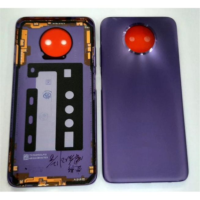 Tapa trasera o tapa bateria purpura para Xiaomi Redmi Note 9 5G