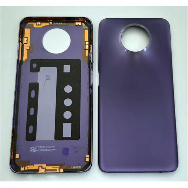 Tapa trasera o tapa bateria purpura para Xiaomi Redmi Note 9T