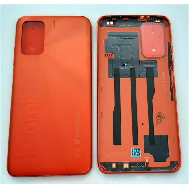 Tapa trasera o tapa bateria naranja para Xiaomi Redmi 9T