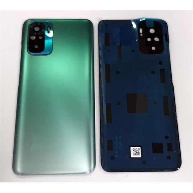 Tapa trasera o tapa bateria verde para Xiaomi Redmi Note 10 mas cubierta camara