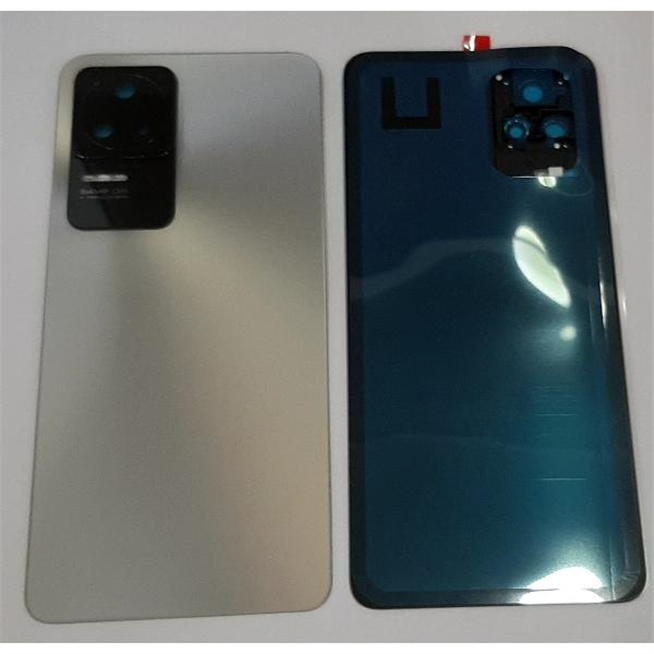 Tapa trasera o tapa bateria plata para Xiaomi Poco F4 mas cubierta camara CSL