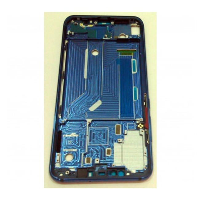 Xiaomi MI 8 MI8 carcasa central o marco azul premium