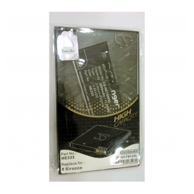 Batería compatible Nokia 8 Sirocco HE333 3180mAh 3.85V embalaje en blister