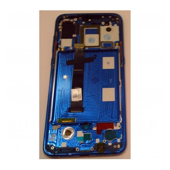Xiaomi Mi 9 MI9 pantalla lcd + tactil negro + marco azul premium