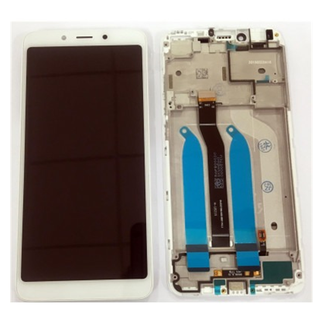 Xiaomi Redmi 6 Redmi 6A pantalla lcd + tactil blanco + marco premium