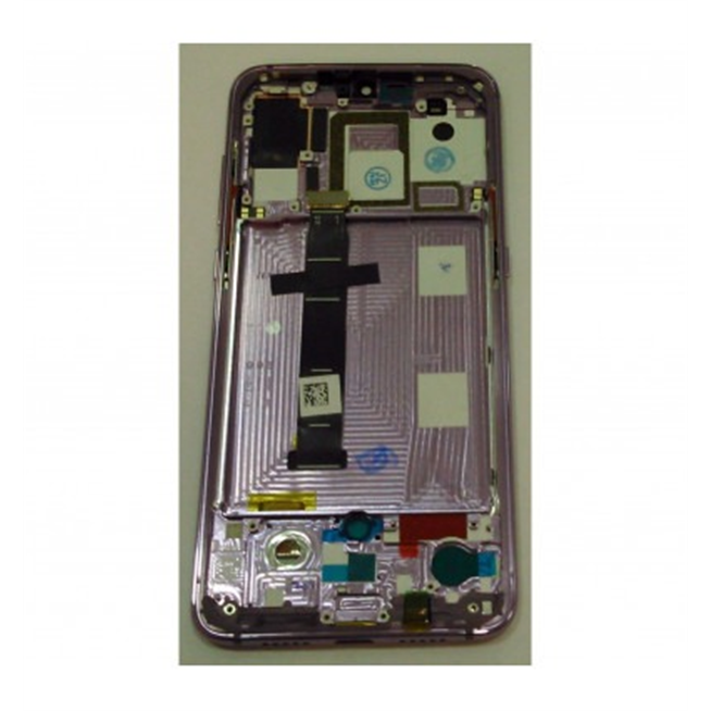 Xiaomi Mi 9 MI9 pantalla lcd + tactil negro + marco purpura premium