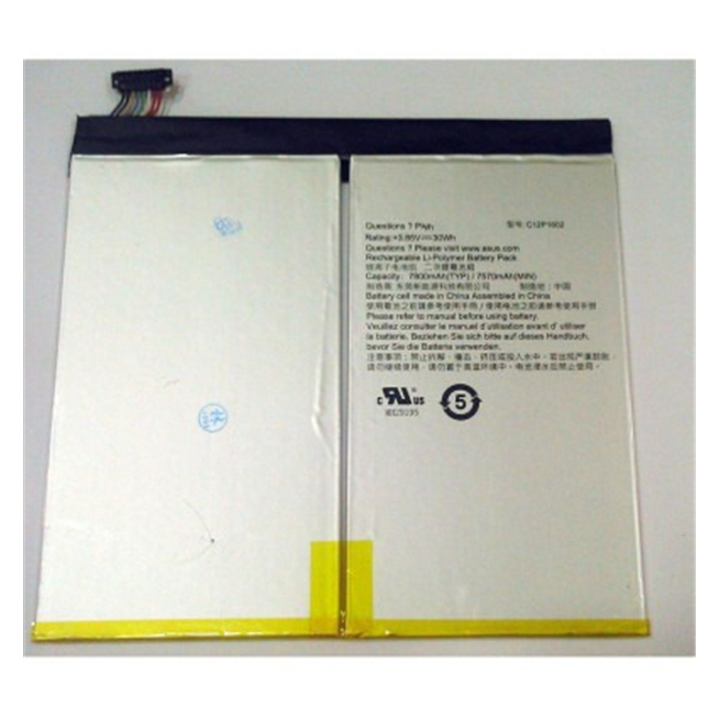 Batería C12P1602 ASUS ZENPAD Z10 P001 ZT500KL 7800 mAh 3,85 V