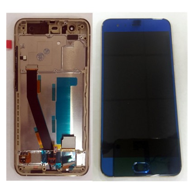 Xiaomi MI 6 pantalla lcd + tactil azul + marco dorado premium