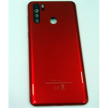 Tapa trasera o tapa bateria roja para Blackview A80 Pro