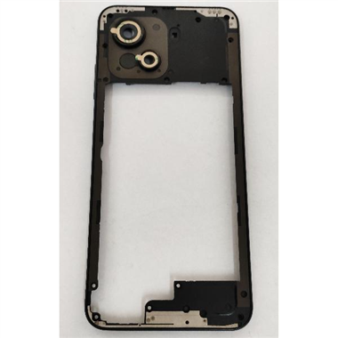 Carcasa trasera o marco negro para Blackview Oscal C80 calidad premium