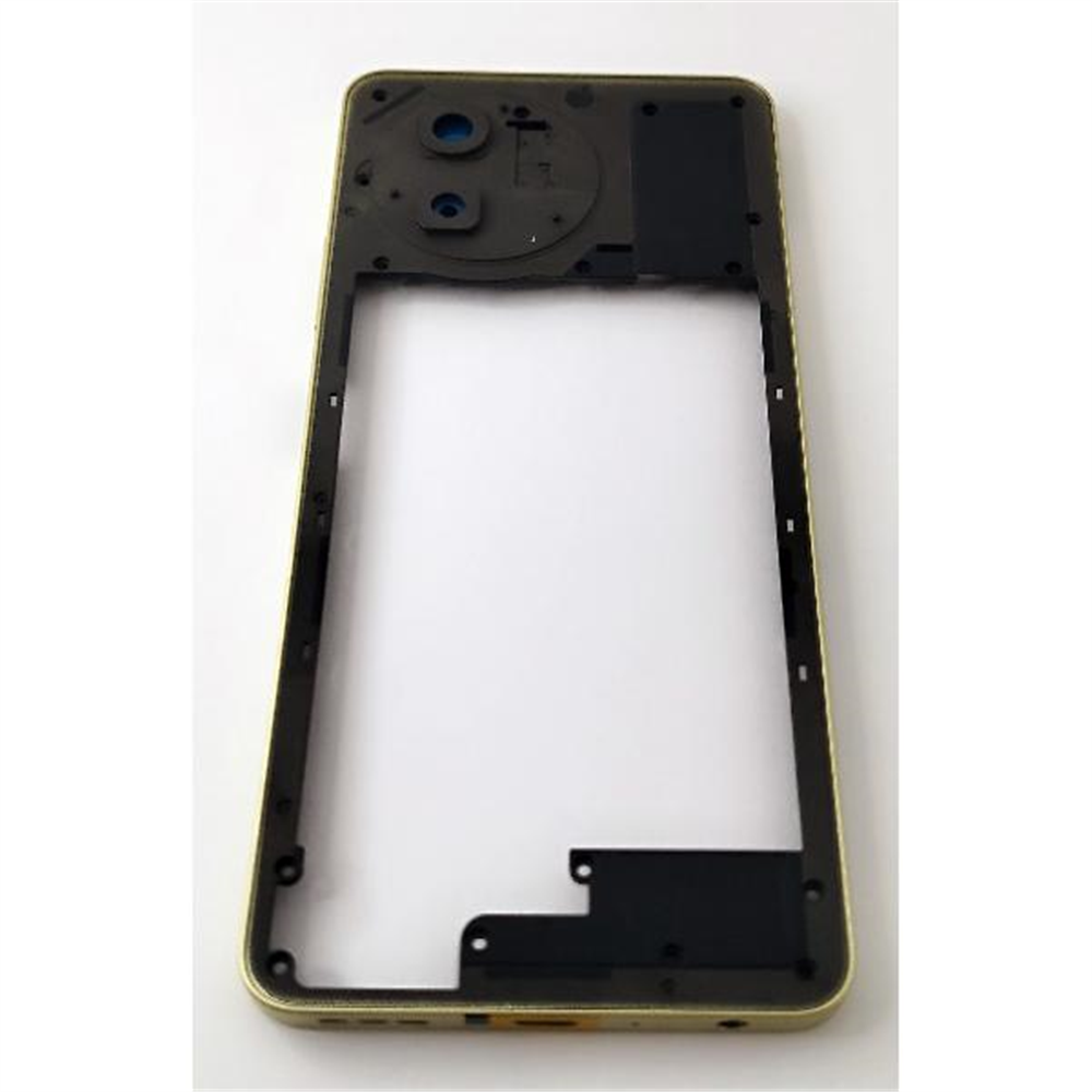Carcasa o marco central dorado para Blackview Shark 8