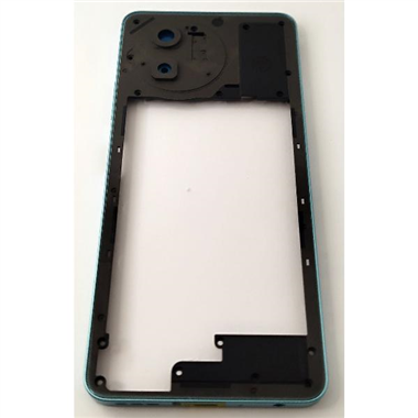Carcasa o marco central azul para Blackview Shark 8