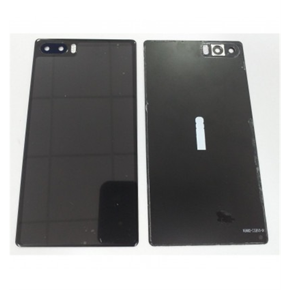 Bluboo S1 tapa trasera o tapa bateria negra con lente camara
