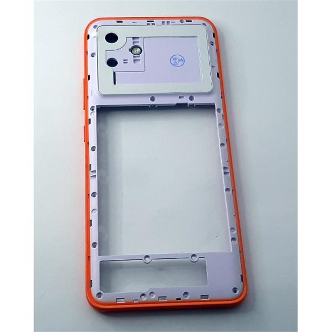 Carcasa trasera o marco naranja para Cubot Note 21 calidad premium