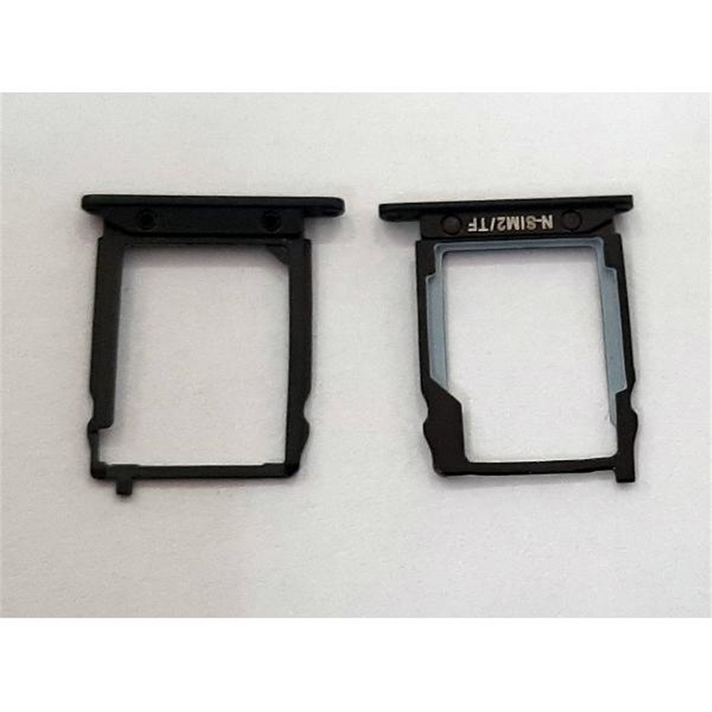 Set 2 soporte o bandeja sim y sd negro para Cubot X9 calidad premium