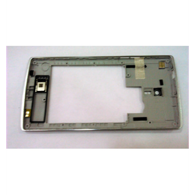 Carcasa central o marco plata para Doogee Kissme DG580 calidad premium