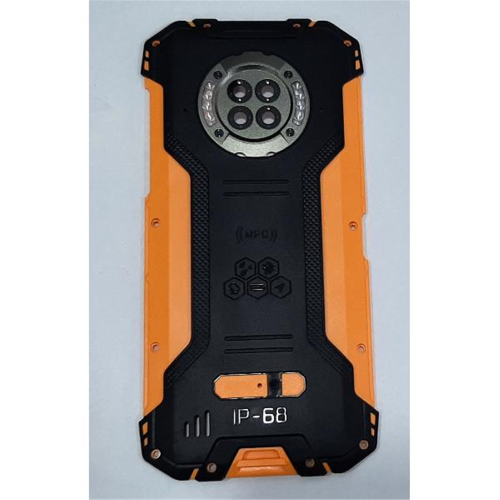 Tapa trasera o tapa bateria naranja para Doogee S96 Pro