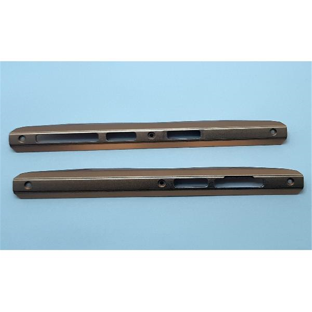 Set 2 embellecedor lateral dorado para Doogee S99 calidad premium