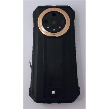 Carcasa trasera o tapa trasera negra dorada para Doogee V31 GT
