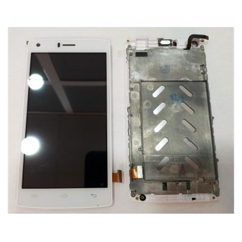 Doogee X5 Max X5 Max Pro pantalla lcd + tactil blanco + marco blanco