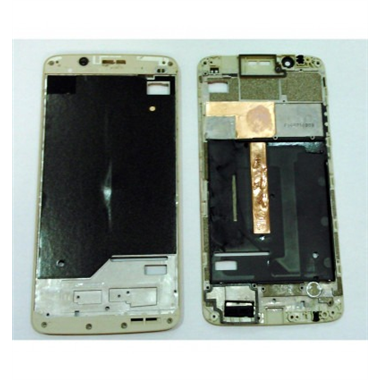 ZTE Axon 7 carcasa central o marco dorado premium