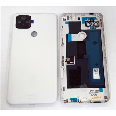 Tapa trasera o tapa bateria blanca para Google Pixel 4A 5G mas cubierta camara