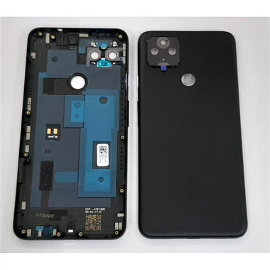 Tapa trasera o tapa bateria negra para Google Pixel 4A 5G mas cubierta camara