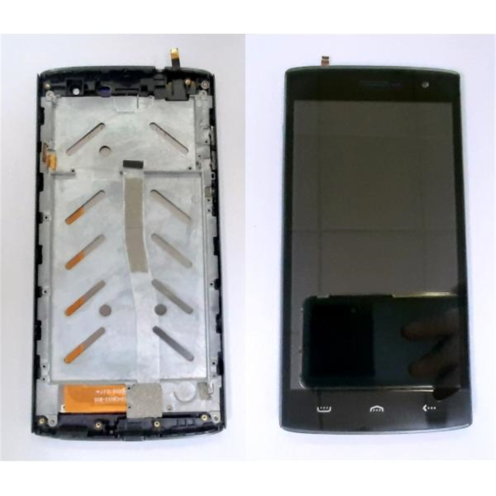 Pantalla lcd para Homtom HT7 mas tactil negro mas marco negro calidad premium
