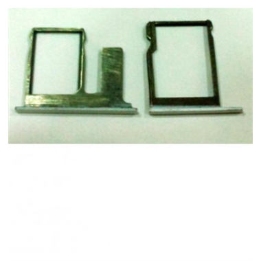 Htc one E8 set 2 piezas soporte sim y memoria blanco