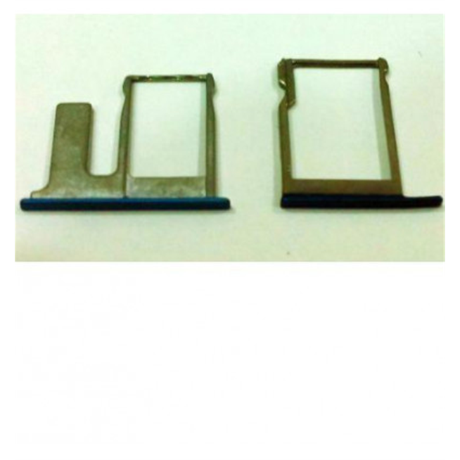 Htc one E8 set 2 piezas soporte sim y memoria azul