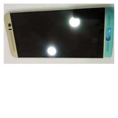 HTC One M9+ M9 Plus Hima Ultra pantalla lcd + táctil negro + marco dorado