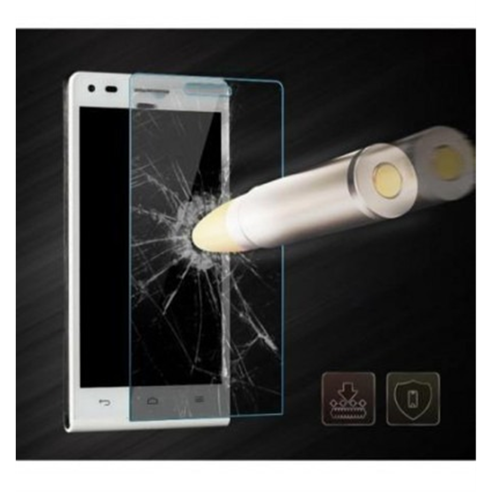 Huawei Ascend G6 Orange Gova protector cristal templado