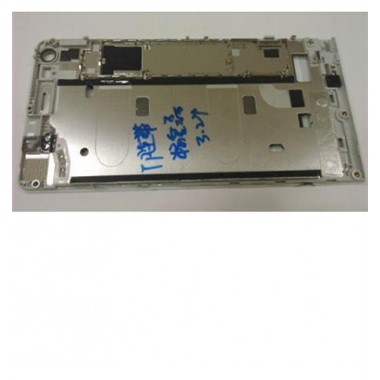 Huawei Ascend G6 Orange Gova carcasa frontal blanco premium