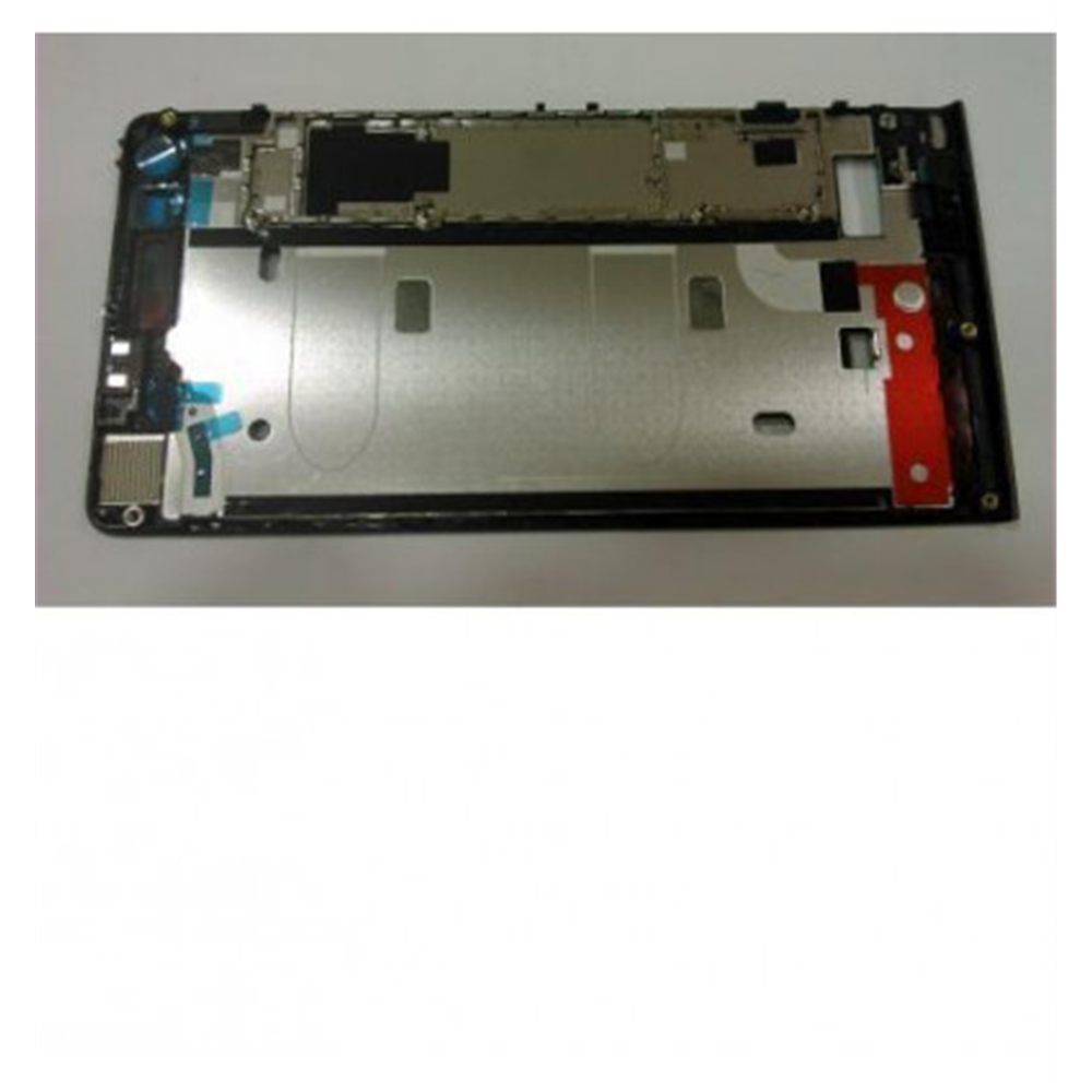 Huawei Ascend G6 Orange Gova carcasa frontal negro premium