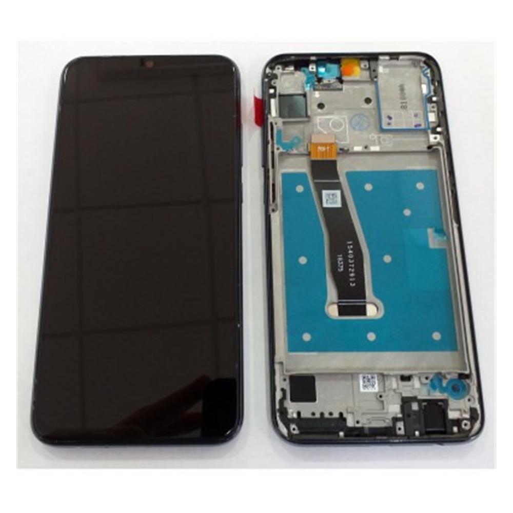 Huawei Honor 10 Lite pantalla lcd + tactil negro + marco gris premium
