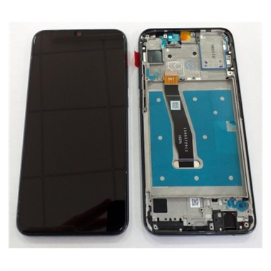 Huawei Honor 10 Lite pantalla lcd + tactil negro + marco gris premium