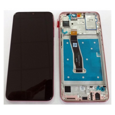 Huawei Honor 10 Lite pantalla lcd + tactil negro + marco rosa premium