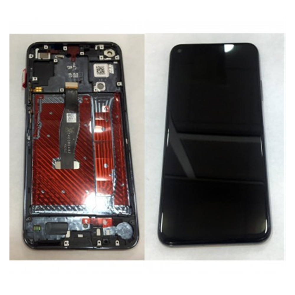 Huawei Honor 20 pantalla lcd + tactil negro + marco gris YAL-AL00 YAL-L21