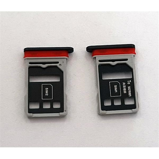 Soporte o bandeja dual sim negra para Huawei Honor 30 calidad premium