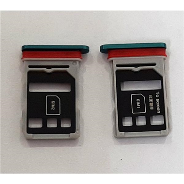 Soporte o bandeja dual sim verde para Huawei Honor 30 calidad premium