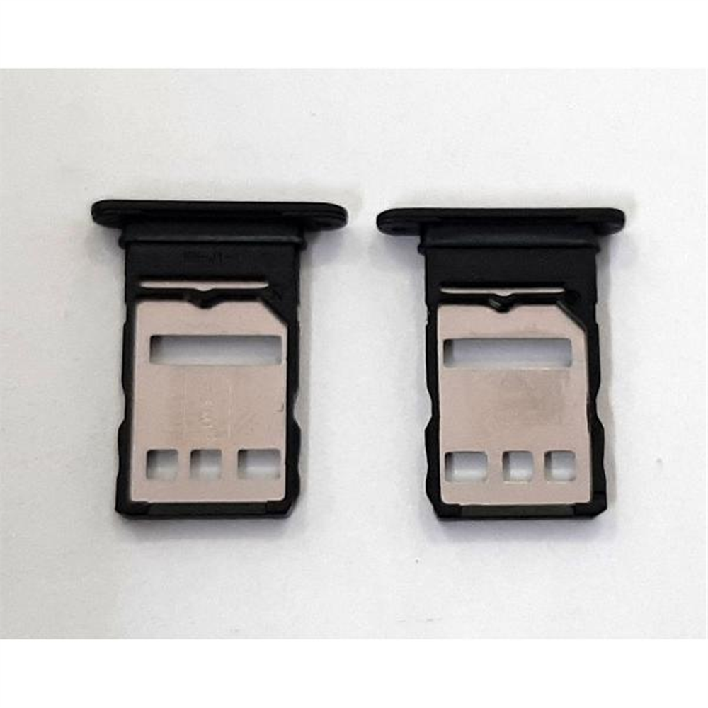 Soporte o bandeja dual sim negra para Huawei Honor 50 Lite calidad premium