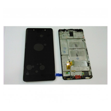 Huawei Honor 7 PLK-AL10 pantalla lcd + tactil negro + marco premium
